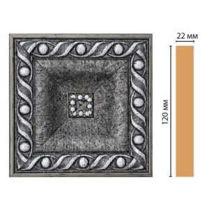 Вставка цветная DECOMASTER D208-44 120*120*22 мм