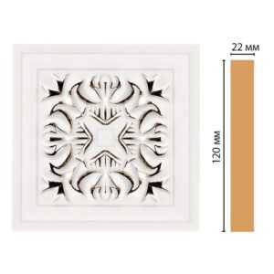 Вставка цветная DECOMASTER D208-60 120*120*22 мм