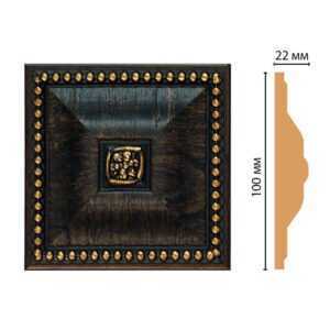 Вставка цветная DECOMASTER D209-1 100*100*22 мм