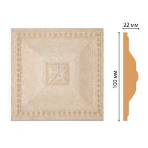 Вставка цветная DECOMASTER D209-18D 100*100*22 мм