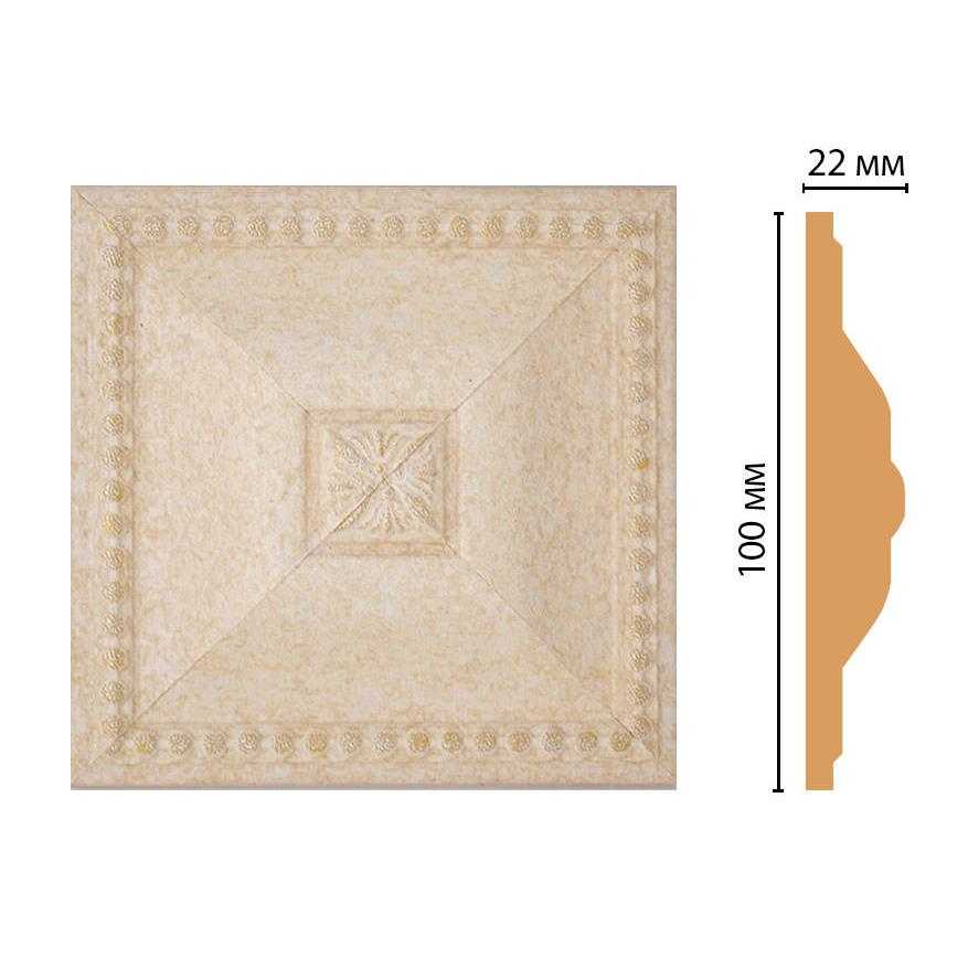 Вставка цветная DECOMASTER D209-18D 100*100*22 мм Вставка цветная DECOMASTER D209-18D 100*100*22 мм