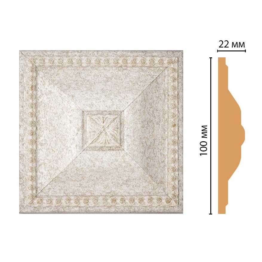 Вставка цветная DECOMASTER D209-19D 100*100*22 мм Вставка цветная DECOMASTER D209-19D 100*100*22 мм