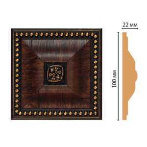 Вставка цветная DECOMASTER D209-2 100*100*22 мм