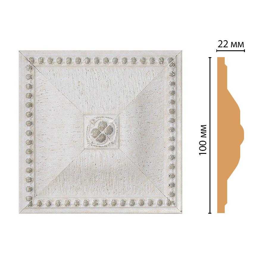 Вставка цветная DECOMASTER D209-42 100*100*22 мм Вставка цветная DECOMASTER D209-42 100*100*22 мм