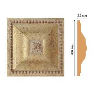Вставка цветная DECOMASTER D209-553 100*100*22 мм