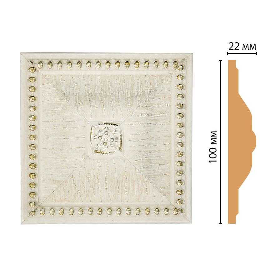 Вставка цветная DECOMASTER D209-6 100*100*22 мм Вставка цветная DECOMASTER D209-6 100*100*22 мм
