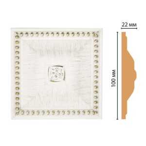 Вставка цветная DECOMASTER D209-7D 100*100*22 мм