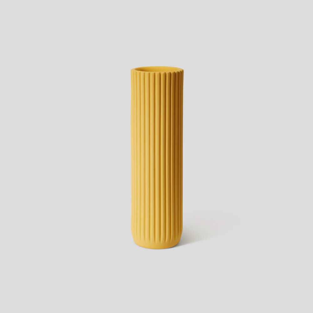 Ваза Strips Tall - Banana cream (Shapes & Shades) Ваза Strips Tall - Banana cream (Shapes & Shades)