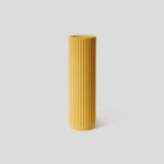 Ваза Strips Tall — Banana cream (Shapes & Shades)