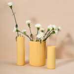 Ваза Smooth Tall — Banana cream (Shapes & Shades)