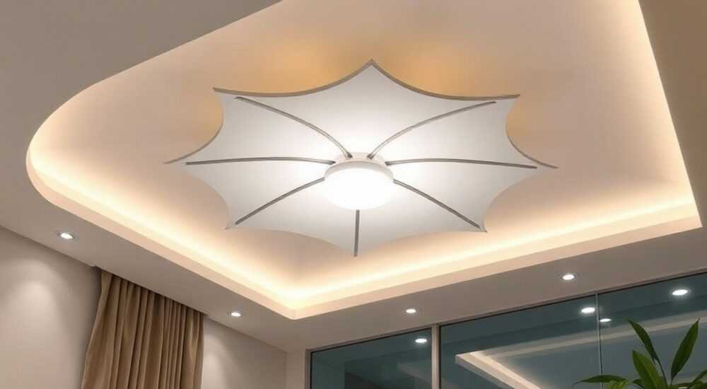 ambrella light потолочный светодиодный светильник с пультом как подключить