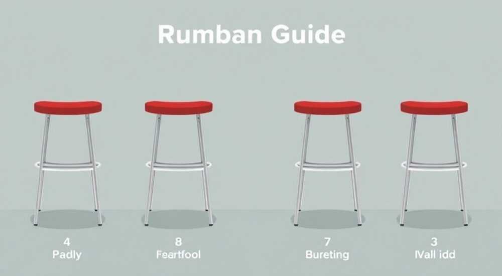 Барный стул rumba для какой высоты столешницы