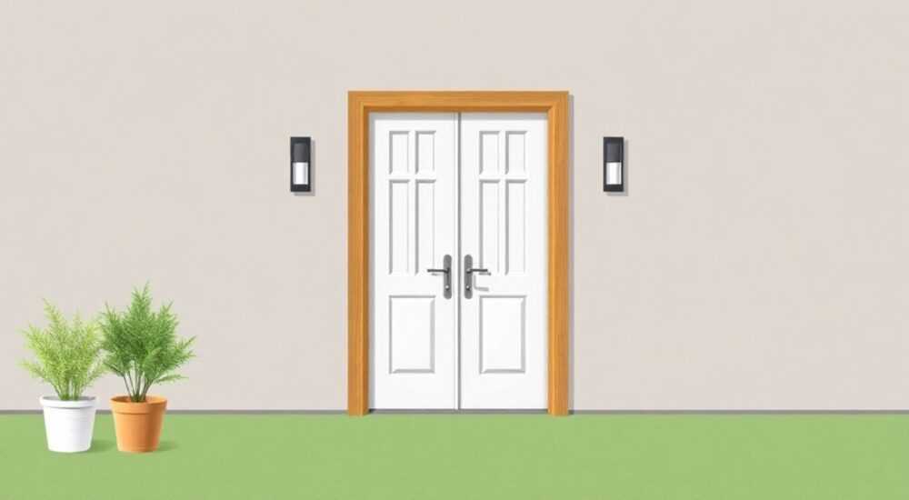 Чем крепятся пластиковые двери в деревянной коробке