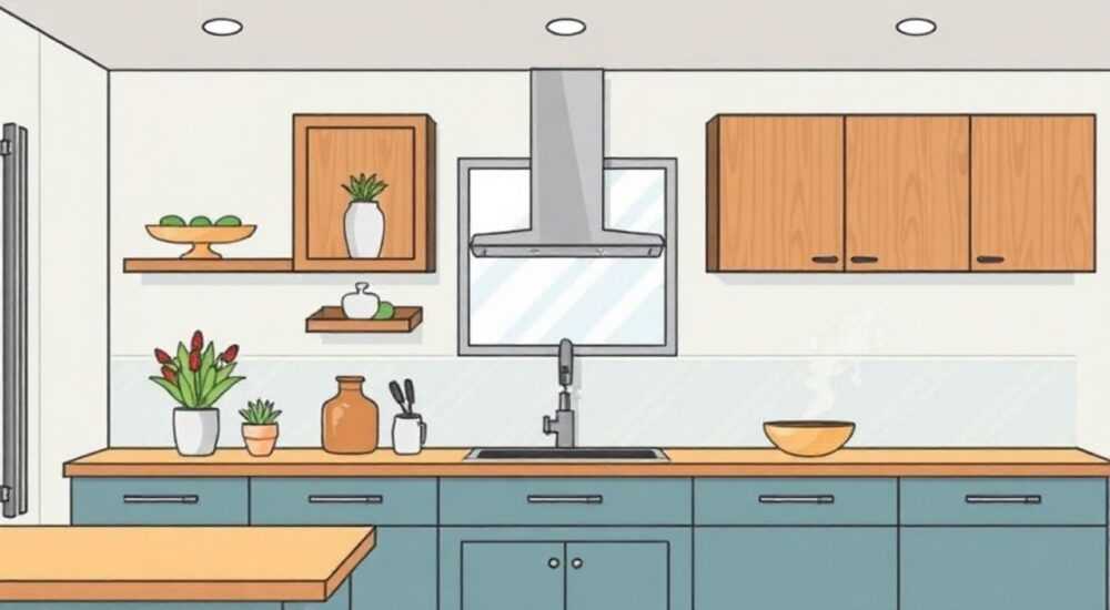 Чем приклеить стекло в кухонном гарнитуре