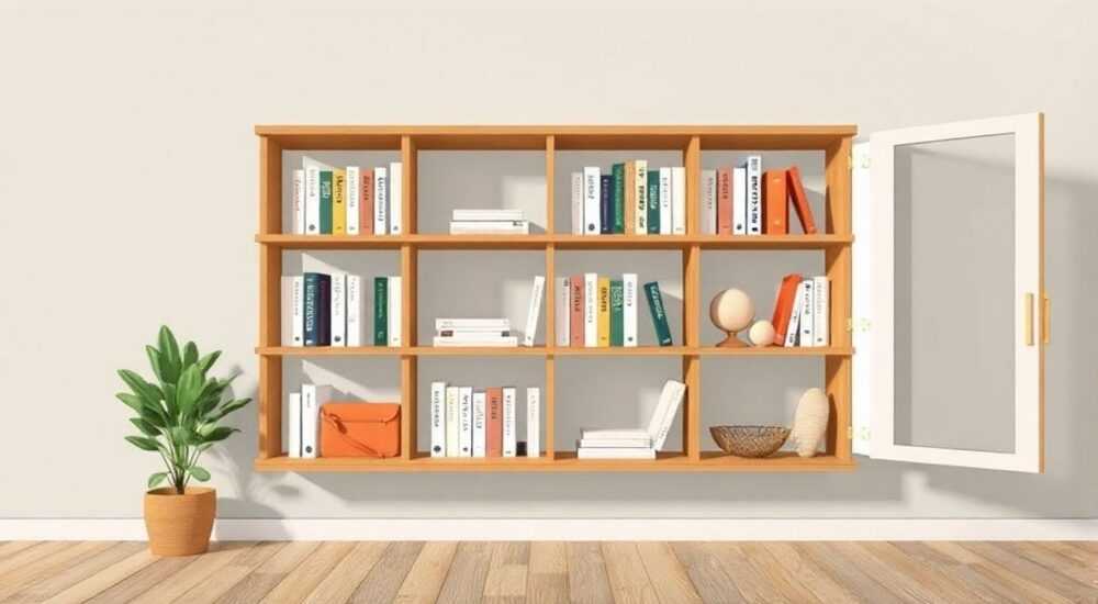 Что лучше для книг стеллаж или шкаф