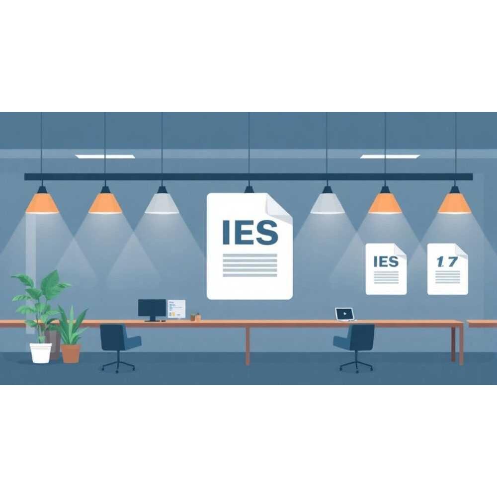 Что такое ies файлы светодиодных светильников