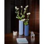 Ваза Strips Tall — Powder blue (Shapes & Shades)