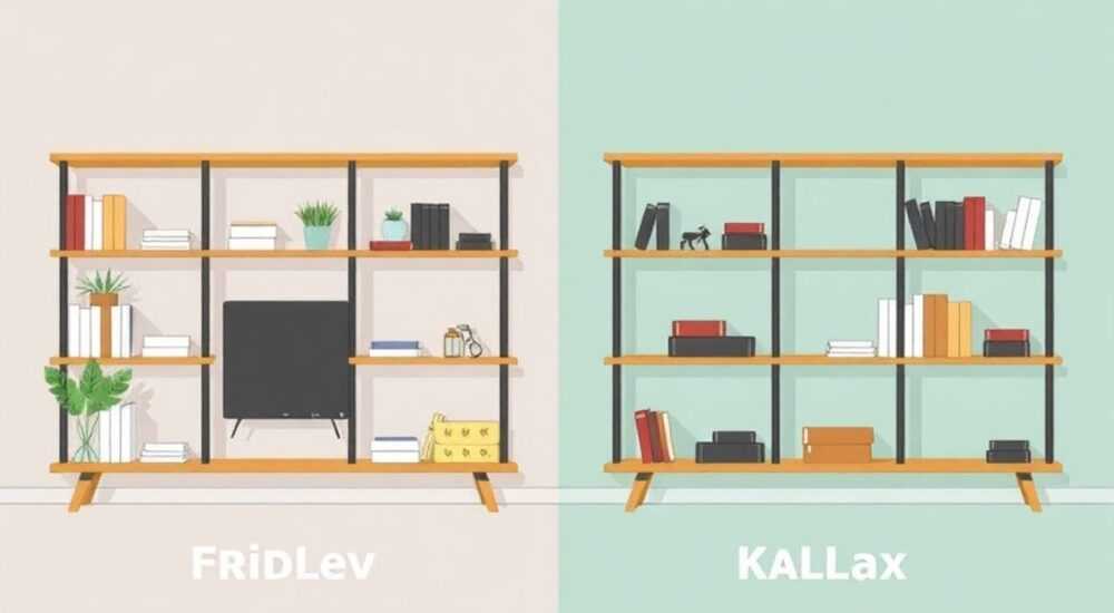 Фридлев или каллакс стеллаж лучше какой