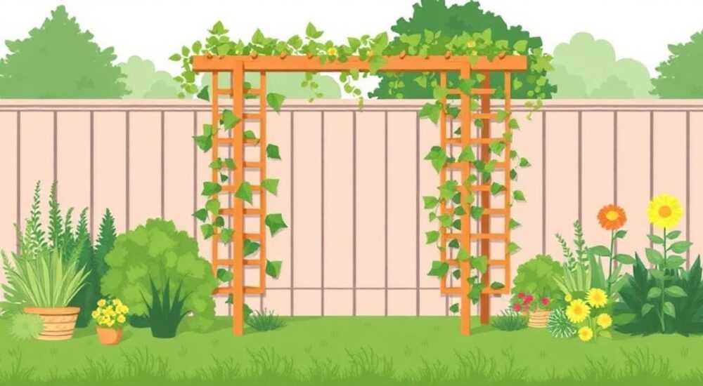 Где купить шпалеру и садовую ширму