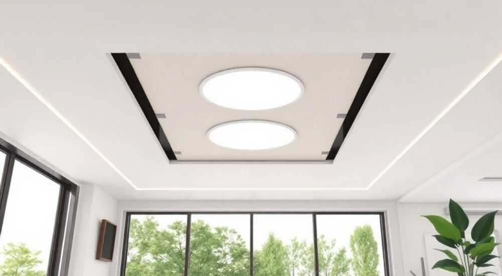 Где купить закладные под светильники для натяжных потолков