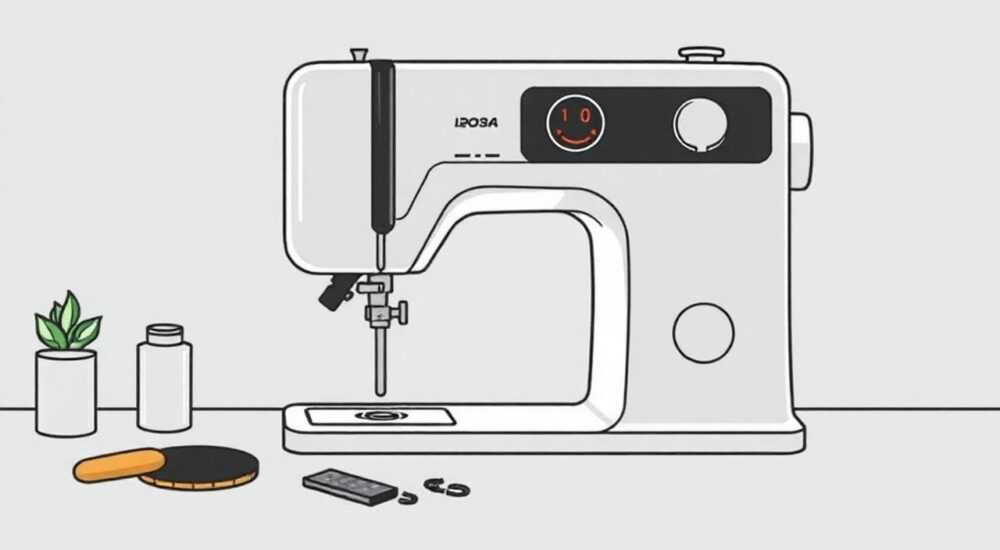 janome 2039 как заменить патрон светильника