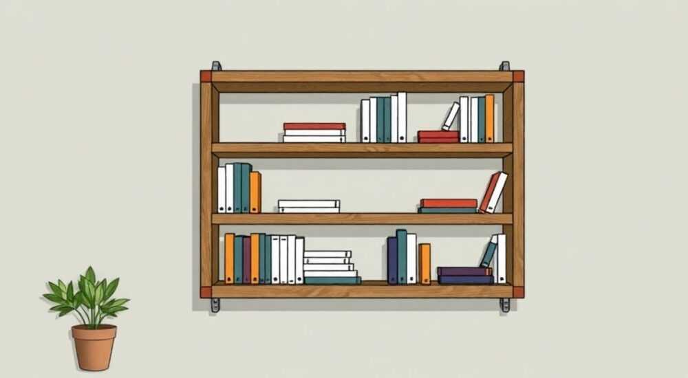 Как изготовить деревянный стеллаж своими руками