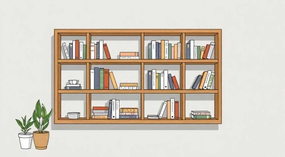 Как изготовить книжный стеллаж своими руками