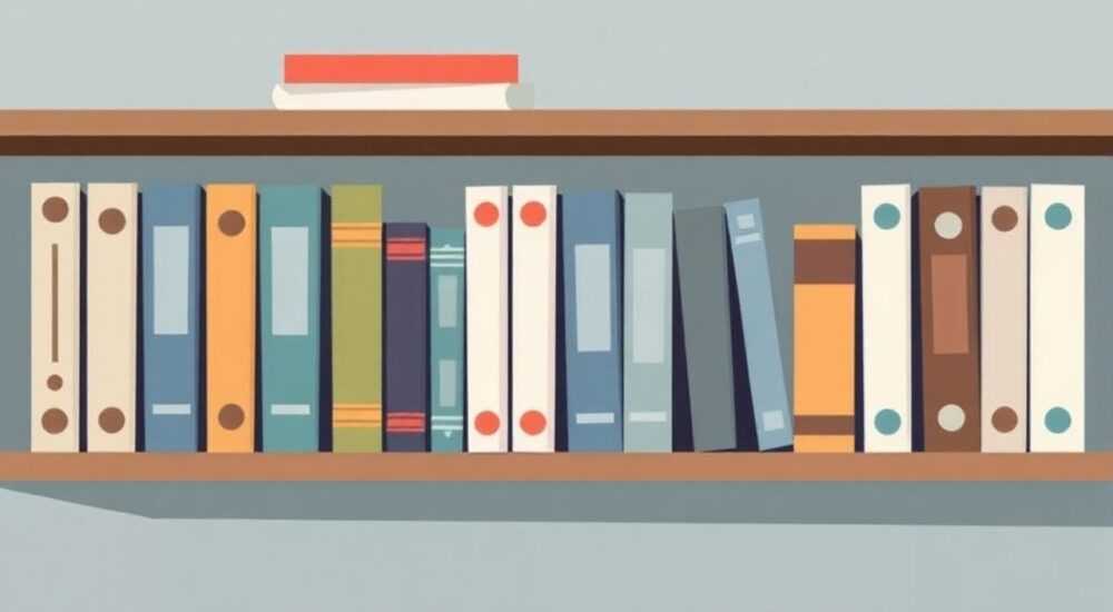 Как красиво сложить книги в стеллаже