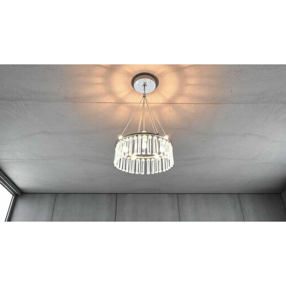 Как крепить светодиодную люстру к бетонному потолку