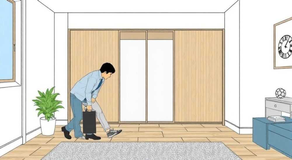 Как крепится нижняя рельса шкафа купе