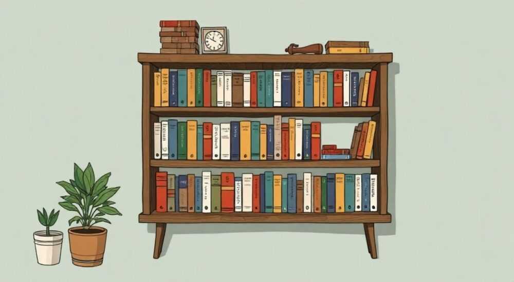 Как можно преобразить старый стеллаж для книг
