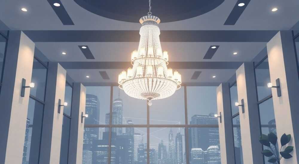 Как настроить люстру led city