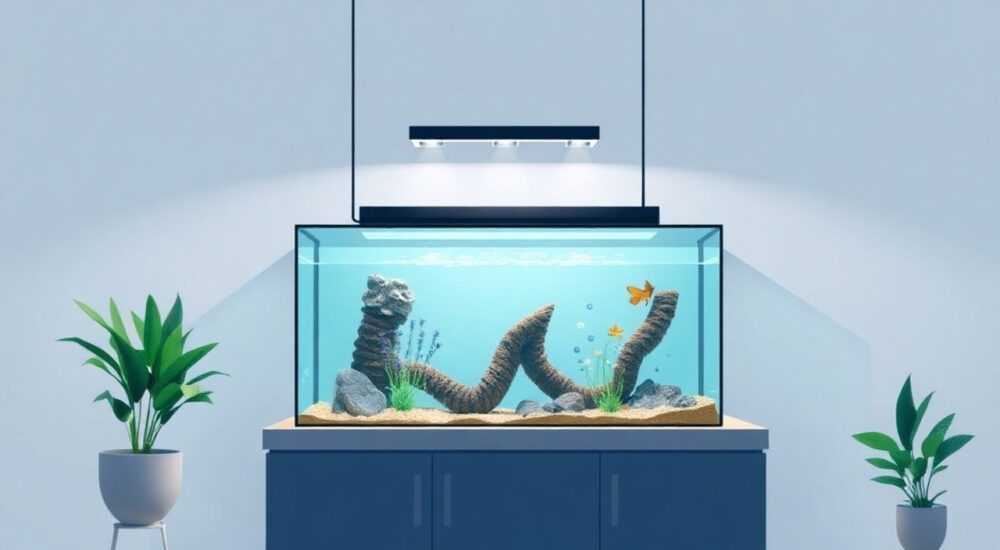 Как настроить светильник smart aquarium light