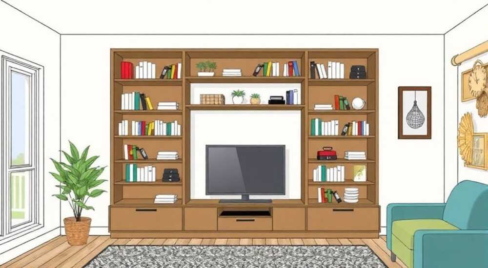 Как переделать книжные полки в тумбу