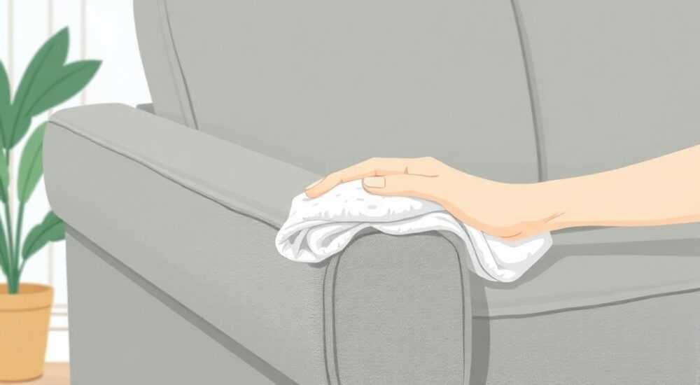 Как почистить подлокотники мягкой мебели в домашних условиях