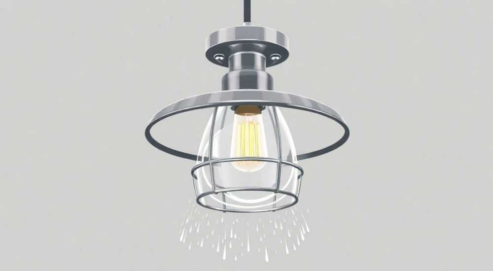 Как почистить светильник металлический