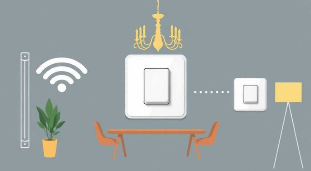 Как подключается wi fi выключатель к люстре