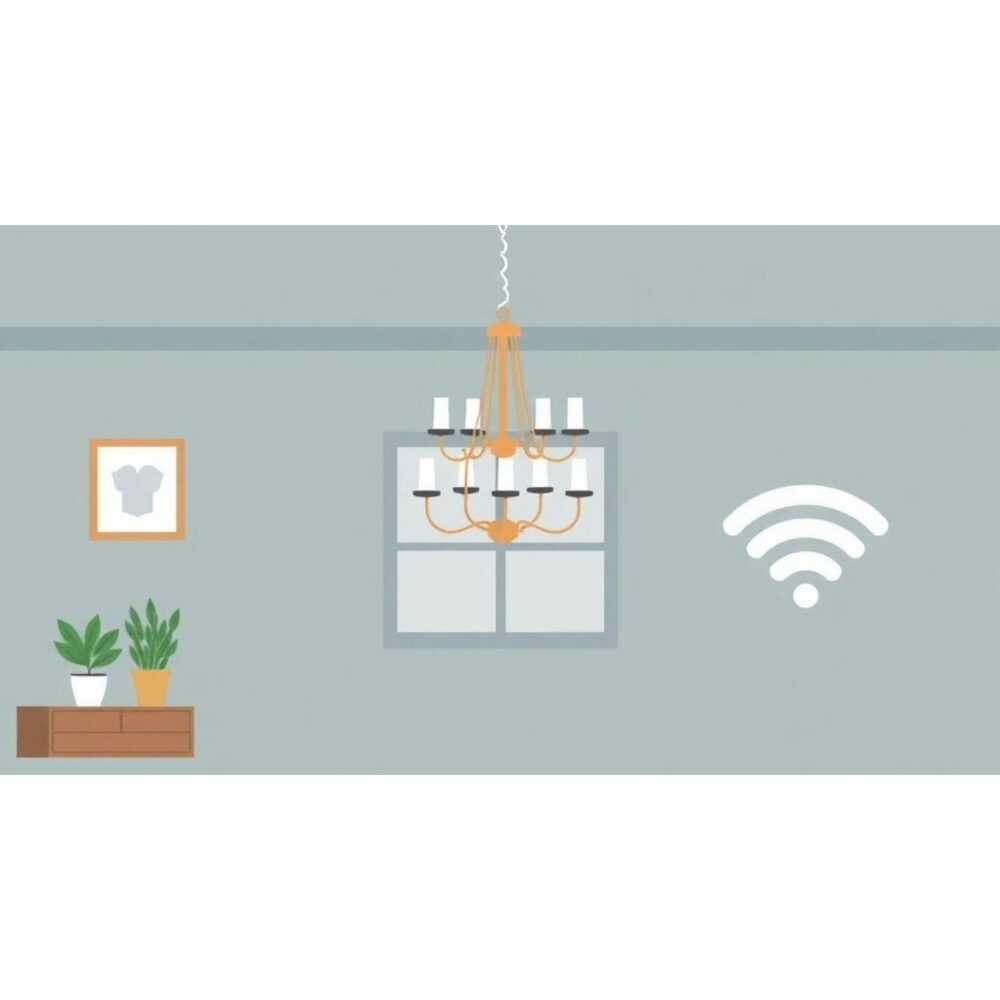 Как подключить люстру к wifi
