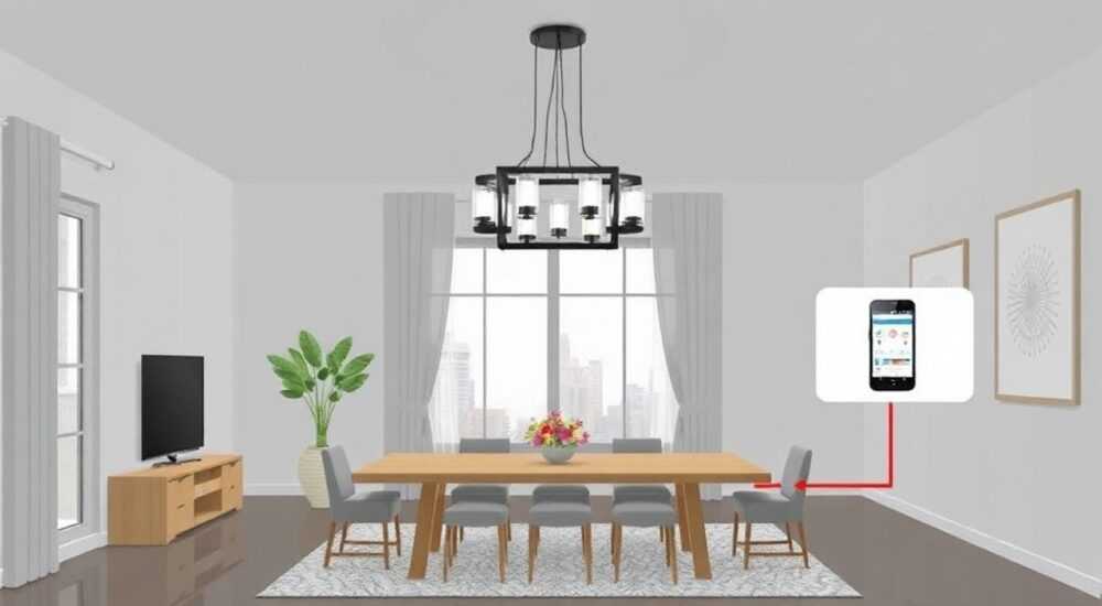 Как подключить люстру triplex square к пульту