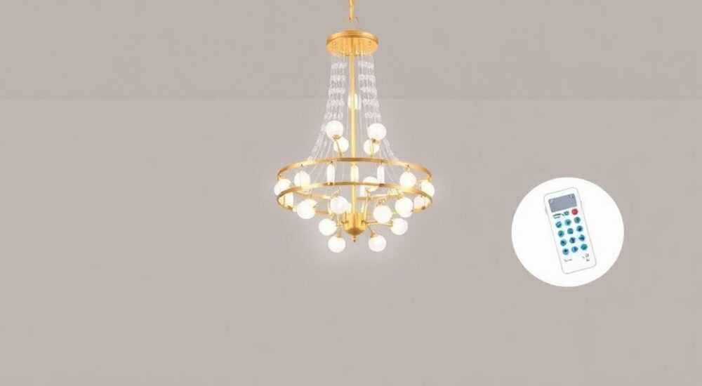 Как подключить пульт к люстре ambrella light