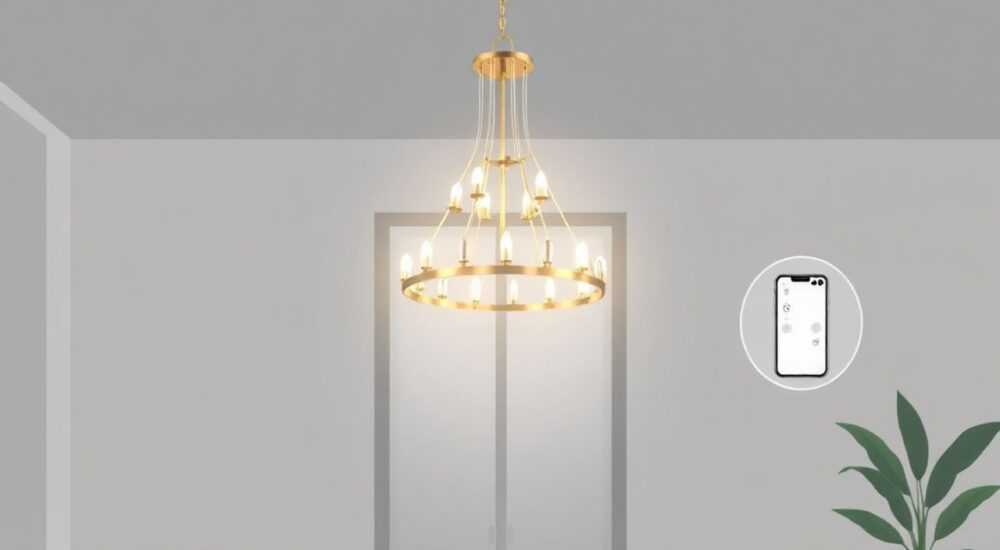 Как подключить пульт к люстре rion lighting