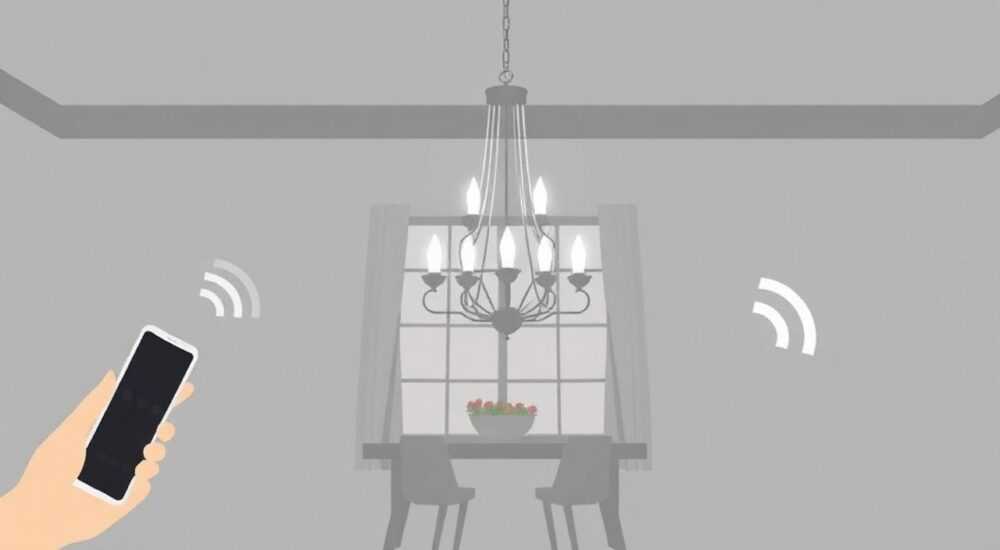 Как подключить пульт к люстре wedo light