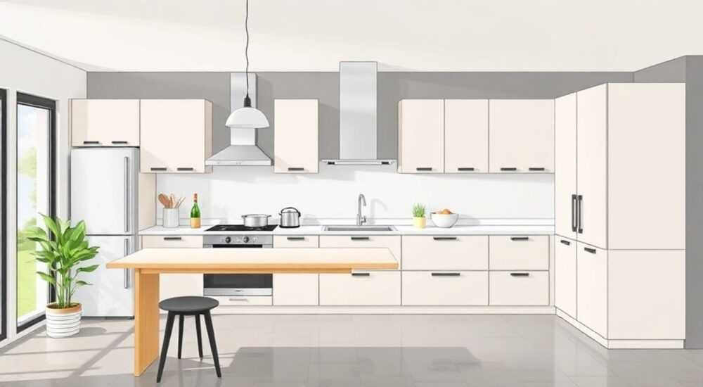 Как правильно подобрать шкафы в кухонном гарнитуре фото