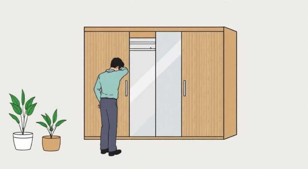 Как прикрутить накладные ролики для шкафа купе