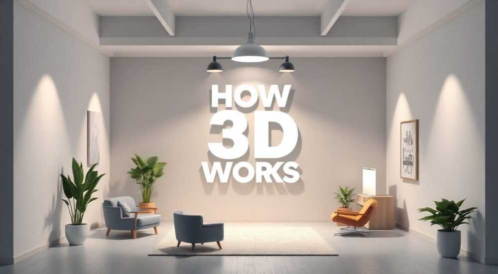 Как работает 3d светильник