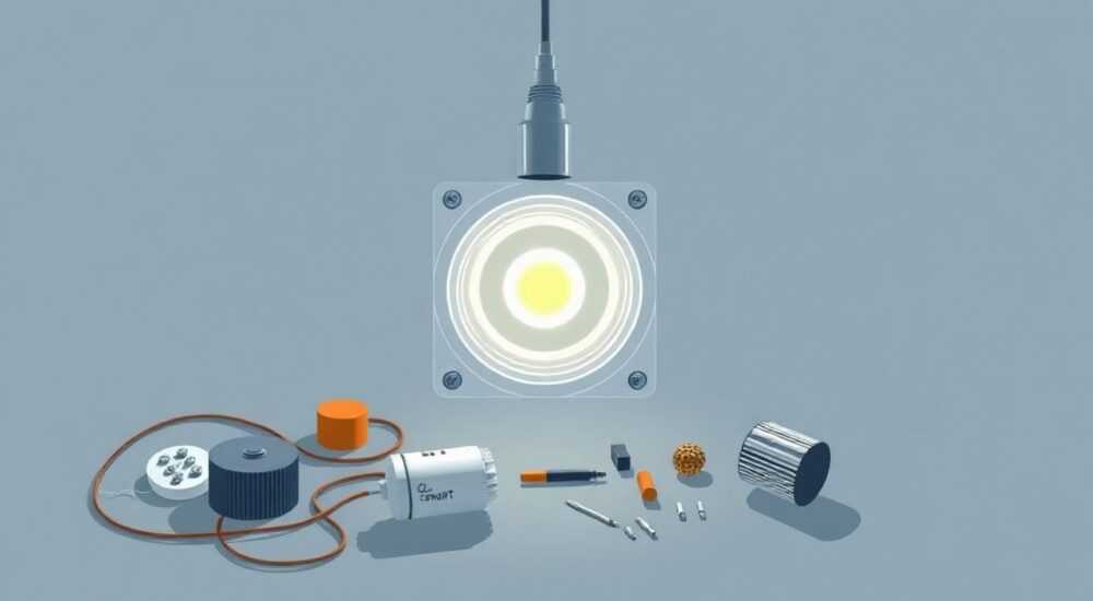 Как разобрать батарейный светильник osram