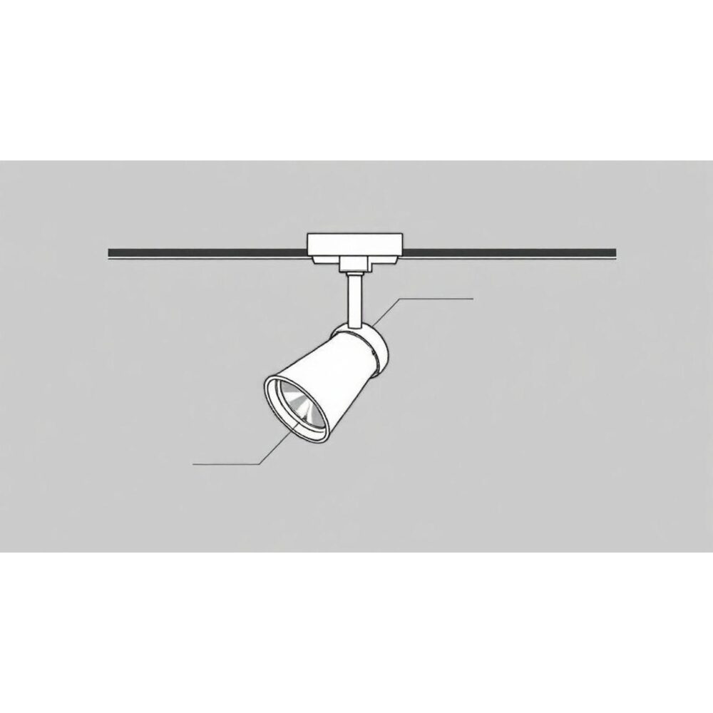 Как разобрать трековый светильник track light led