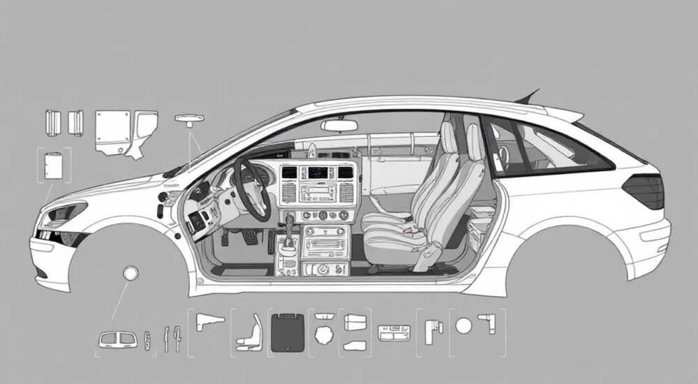 Как разобрать центральную тумбу saturn vue