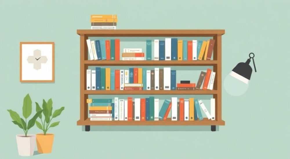 Как сделать книжный стеллаж