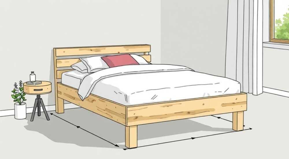 Как сделать односпальную кровать своими руками с инструкцией и фото